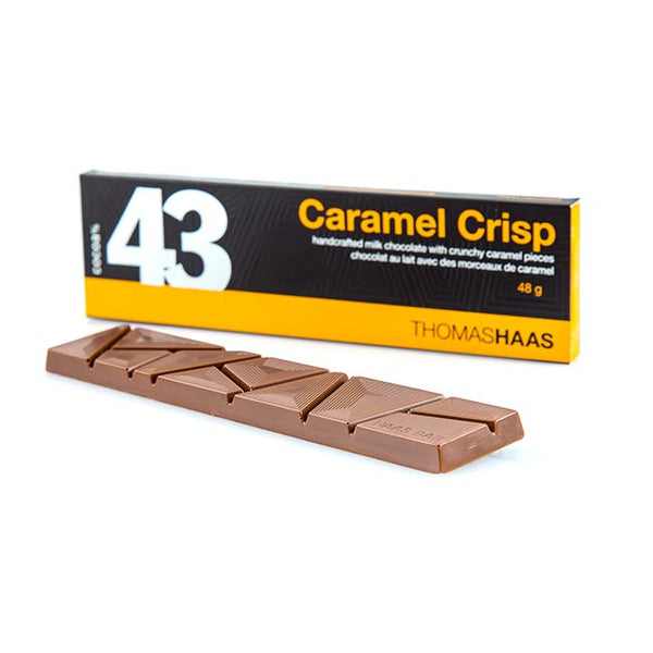 43% Caramel Crisp – Thomas Haas Chocolates