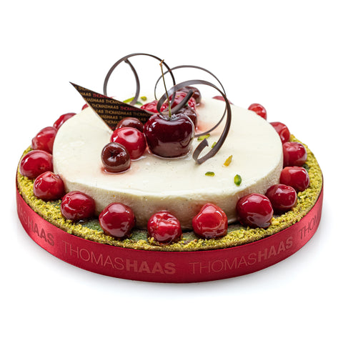 Pistachio Cherry Tart