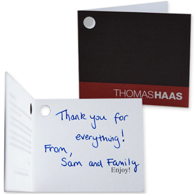 Handwritten Card for Gift Boxes